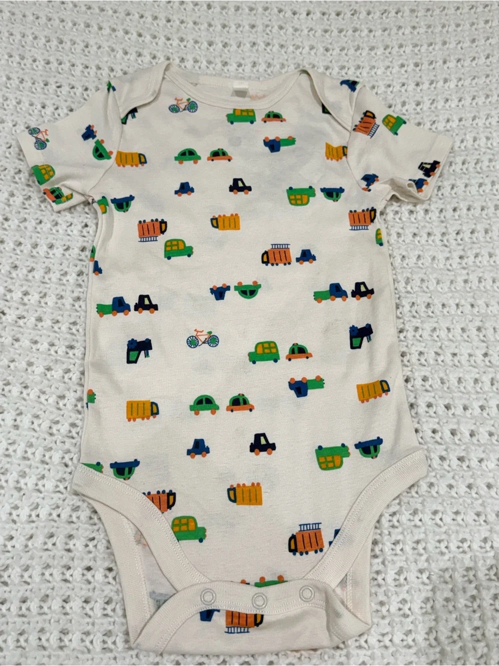 Carters & Okie dokie bundle pants and bodysuit in multi colors size 24M